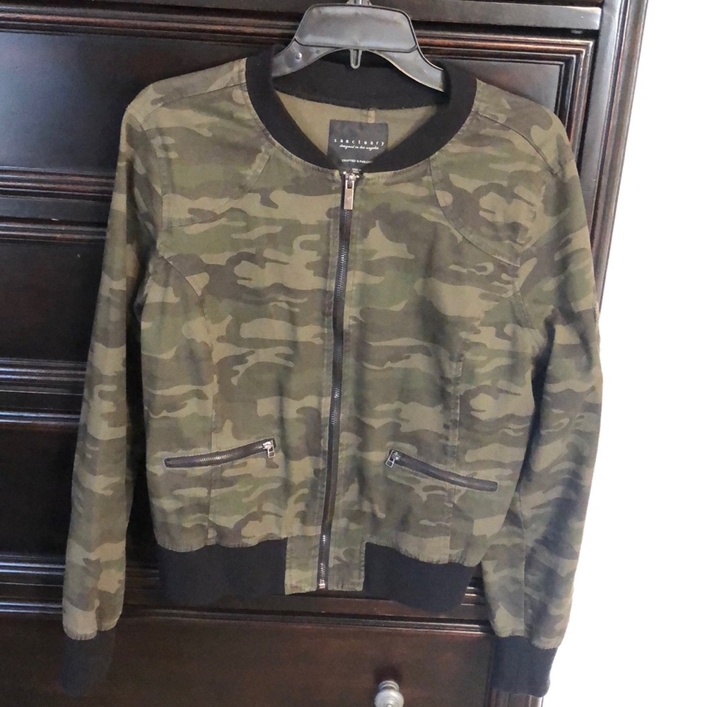 Sanctuary camouflage jacket